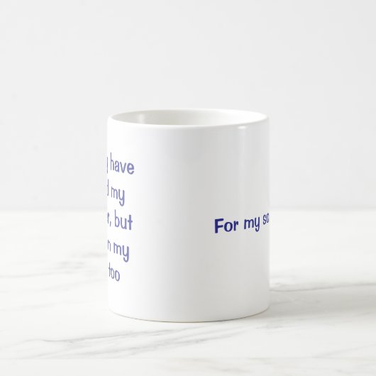 Schoonzoon Keramische Gift Koffie Mok (Center)