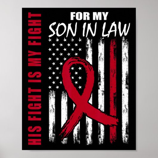 Schoonzoon Multiple Myeloma Bewustzijn Amerikaanse Poster (Voorkant)