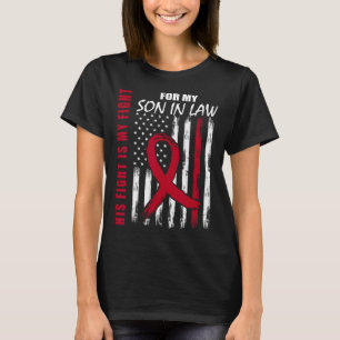 Schoonzoon Multiple Myeloma Bewustzijn Amerikaanse T-shirt