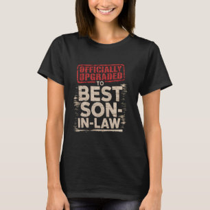 Schoonzoon Officieel Bevorderd Tot Beste Schoonzoo T-shirt