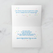 Schoonzoon Religieuze Verjaardagsballonnen vieren Kaart (Binnen)