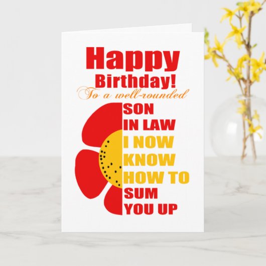 schoonzoon samengevat kaart (Gele Bloem)