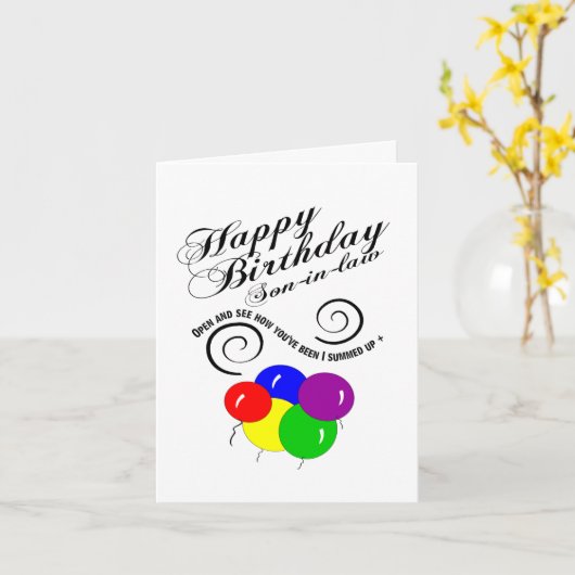 schoonzoon samenvatten kaart (Gele Bloem)