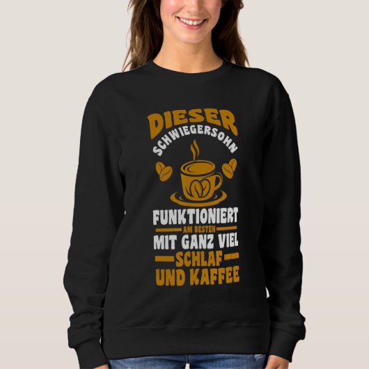 schoonzoon van koffie trui (Voorkant)