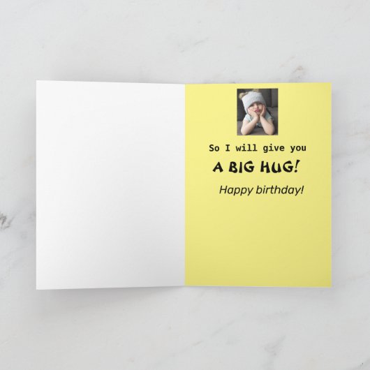 Schoonzoon Verjaardag Grappig Chagrijnig Meisje Zw Kaart (Binnen)