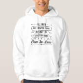 schoonzoon zoon beste Geweldige rechtszaak geschen Hoodie (Voorkant)