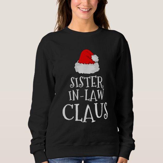 Schoonzus Claus Grappig bijpassend kerstfeest Trui (Voorkant)