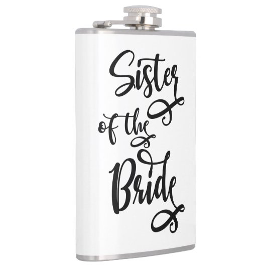 Schoonzus van de bruidegom heupfles (Rechts)