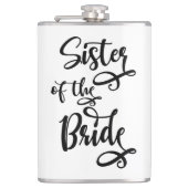 Schoonzus van de bruidegom heupfles (Voorkant)