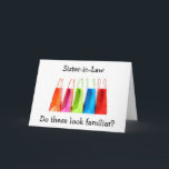 SCHOONZUS WINKELTHERAPIE VOOR VERJAARDAG HUMOR KAART<br><div class="desc">HOUDT ZE VAN WINKELEN? DAN ZAL JE SCHOONZUS "HOUDEN" VAN DEZE ZEER DOORDACHTE EN LIEFDEVOLLE KAART DIE OOK  GRAPPIG EN SCHATTIGE IS OVER WINKELTHERAPIE!</div>