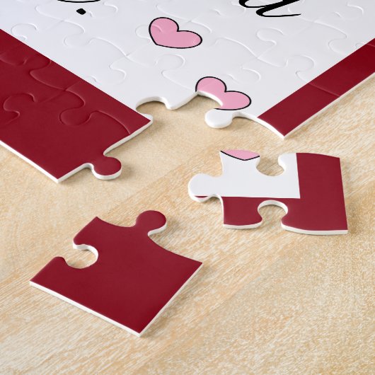 Schoop de wereld met liefde: legpuzzel (Zijkant)