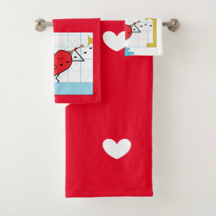 Schoop je met liefde: bad handdoek
