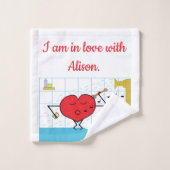 Schoop je met liefde: bad handdoek (Wasdoekje)