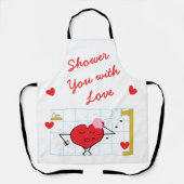 Schoop je met liefde: schort (Voorkant)
