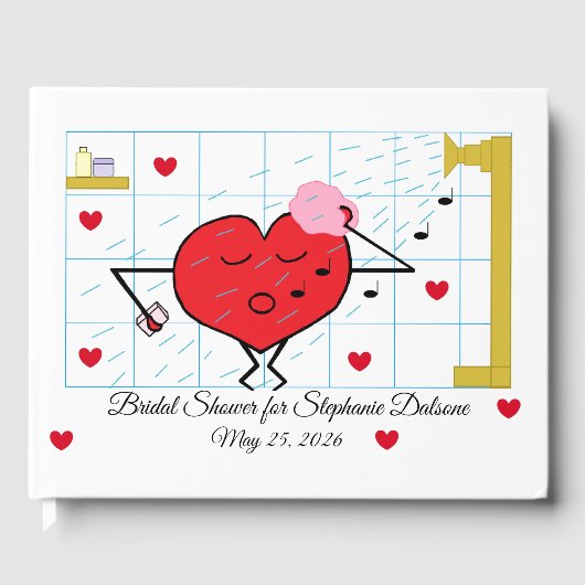 Schoop je met Vrijgezellenfeest van Liefde Gastenboek (Voorkant)