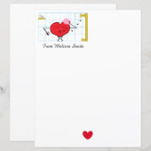 Schoop u met papierlade voor liefdesartikelen (Voorkant / Achterkant)