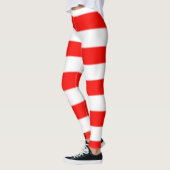 Schoorsteen gestreepte anker leggings (Links)