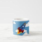 Schoorsteen raket espresso kop (Voorkant)