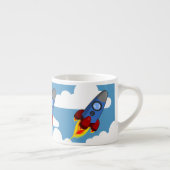 Schoorsteen raket espresso kop (Rechts)