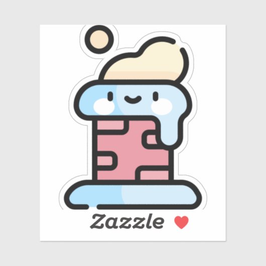 schoorsteen sticker (Vel)