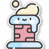 schoorsteen sticker (Voorkant)