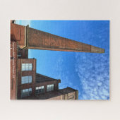 Schoorsteen van Centenary Mill, Preston, Engeland, Legpuzzel (Horizontaal)