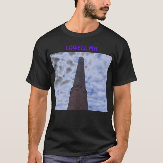 Schoorsteen van Lowell T-shirt (Voorkant)
