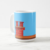 Schoorsteenpotten Koffiemok (Voorkant links)