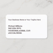 Schoorsteenreiniging & open haard visitekaartje (Achterkant)