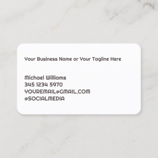 Schoorsteenreiniging & open haard visitekaartje (Achterkant)