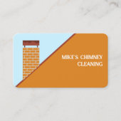 Schoorsteenrookreiniging Visitekaartje (Voorkant)