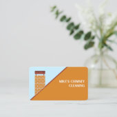 Schoorsteenrookreiniging Visitekaartje (Staand voorkant)