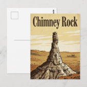 Schoorsteenrots Briefkaart (Voorkant / Achterkant)