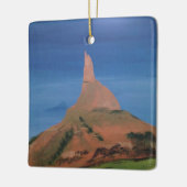 Schoorsteenrots Nebraska Keramisch Ornament (Links)