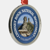 Schoorsteenrots (NM) Metalen Ornament (Rechts)