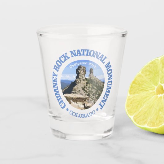 Schoorsteenrots (NM) Shot Glas (Voorkant)