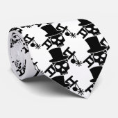 Schoorsteenschedel Stropdas (Opgerold)