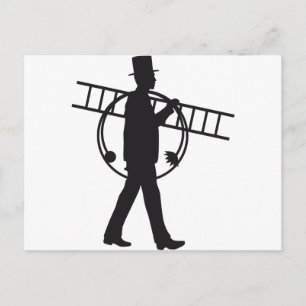 schoorsteenvegen briefkaart