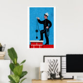 Schoorsteenveger - Luciferdoosje Print - Esthetisc (Thuiskantoor)