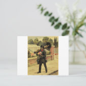 Schoorsteenveger van de liefde briefkaart (Staand voorkant)