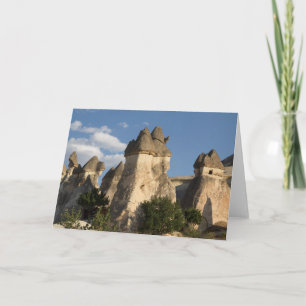 schoorstenen in Cappadocia Kaart