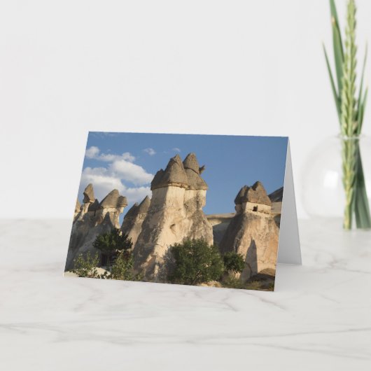 schoorstenen in Cappadocia Kaart (Voorkant)