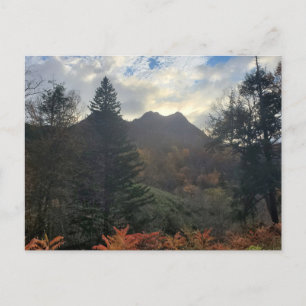 Schoorstenen Topjes bij Sunset Great Smoky Mountai Briefkaart