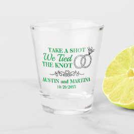 Schoot een foto We zijn getrouwd Shot Glas