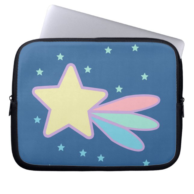 Schoot Ster Komeet Laptop Sleeve (Voorkant)