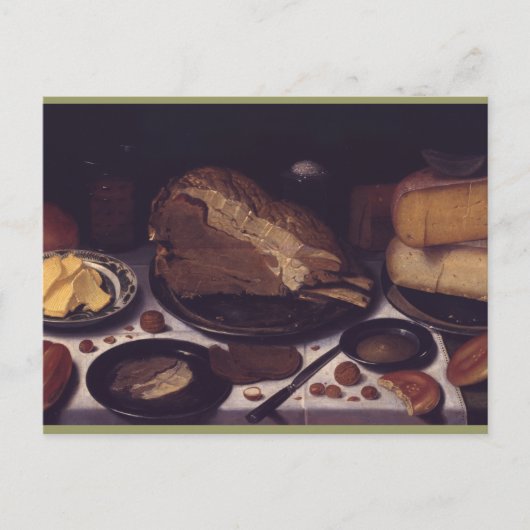 Schooten, nog wel een ontbijt briefkaart (Voorkant)