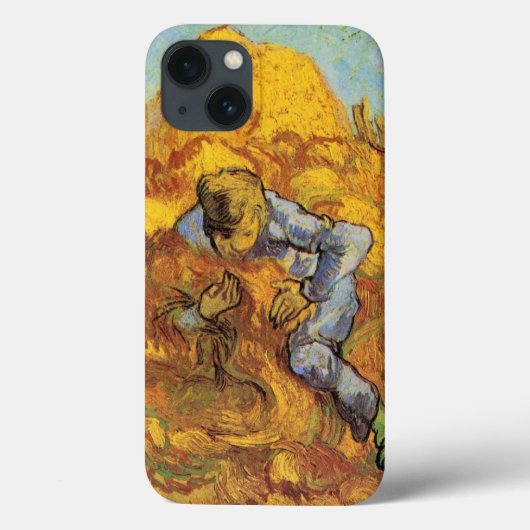 Schoovenbinder (naar Millet) door Vincent van Gogh Case-Mate iPhone Case (Achterkant)