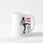 Schop het 3 Stop met wonen gisteren. Koffiemok (Voorkant rechts)