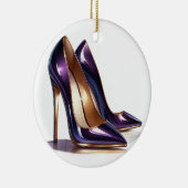 Schop je hoge hakken omhoog keramisch ornament (Rechts)