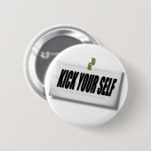 schop je zelf ronde button 5,7 cm (Voorkant /achterkant)